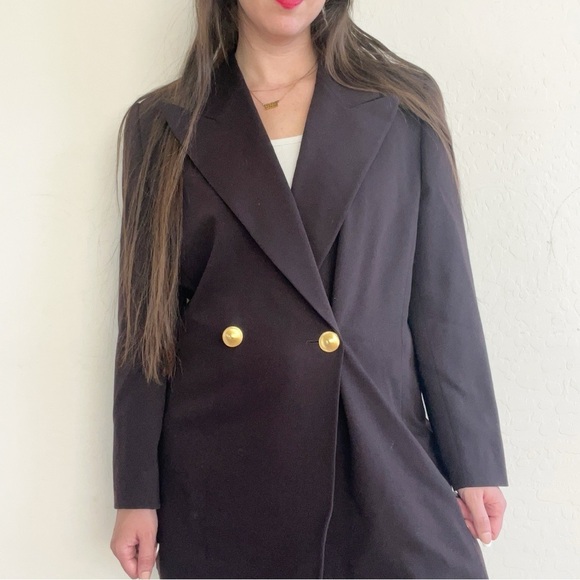 escada margaretha ley vintage deep dark purple blazer - Picture 3 of 11